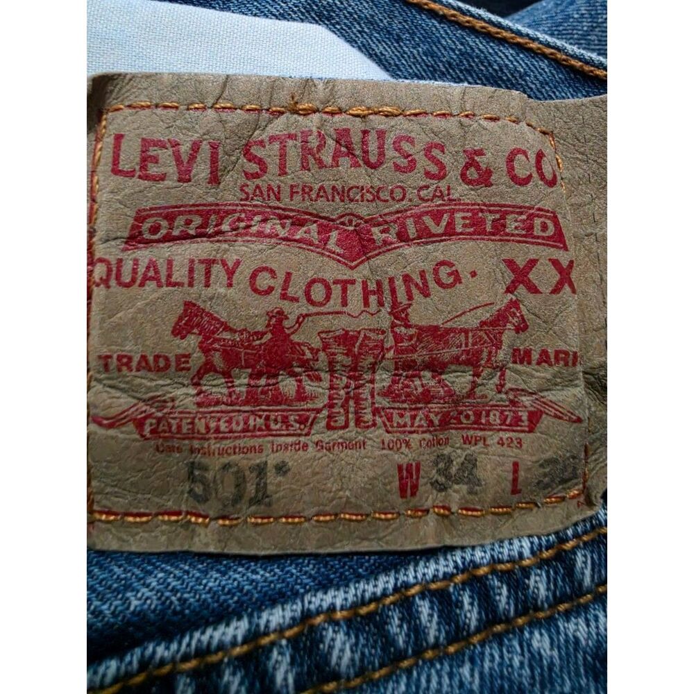 Levi's 501 2004-2018 mens 34x30